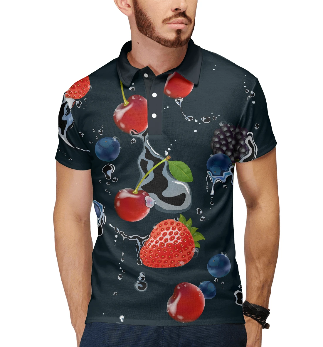 старик с ягодами. футболки мужские с ягодами. ягоды мужчина. поло с принтом мужские. мужская ягода.