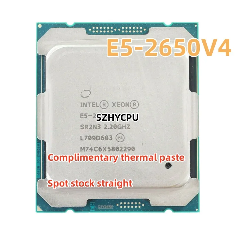 

Б/у процессор Intel Xeon E5 2650 V4 E5-2650V4 SR2N3 2,2 ГГц двенадцать нуклеев 30M LGA 2011-3 CPU