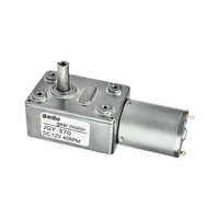 the best china high torque 370 6mm 12v 24v dc worm gear motor with long lifespan