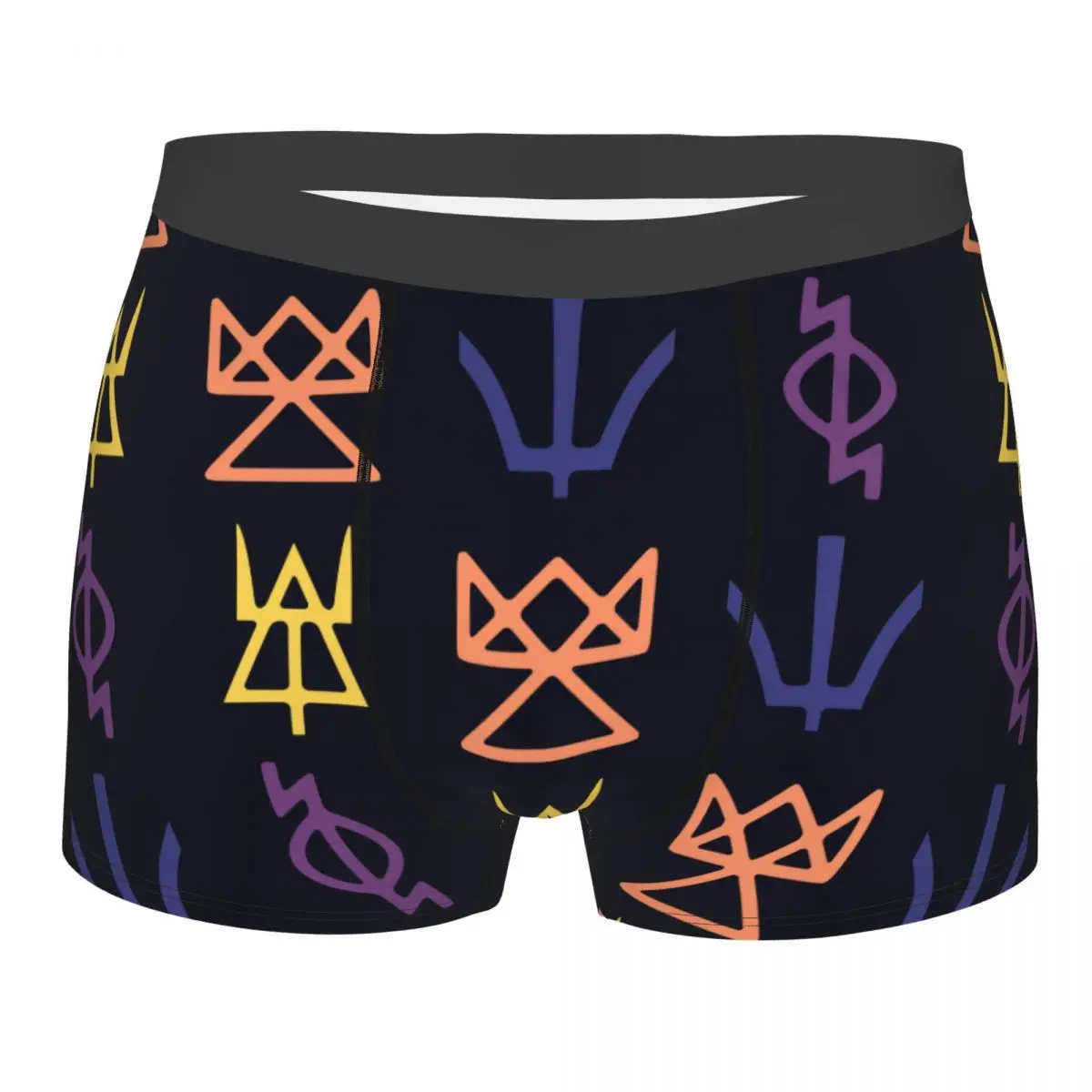 

Mens Boxer Sexy Underwear Slavic Pagan Symbols Underpants Male Panties Pouch Short Pants Sexy Boxing