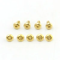 sxk style 9pcs gold screws for billet v4 box bb box gold stainless steel accessories produced by sxk factory