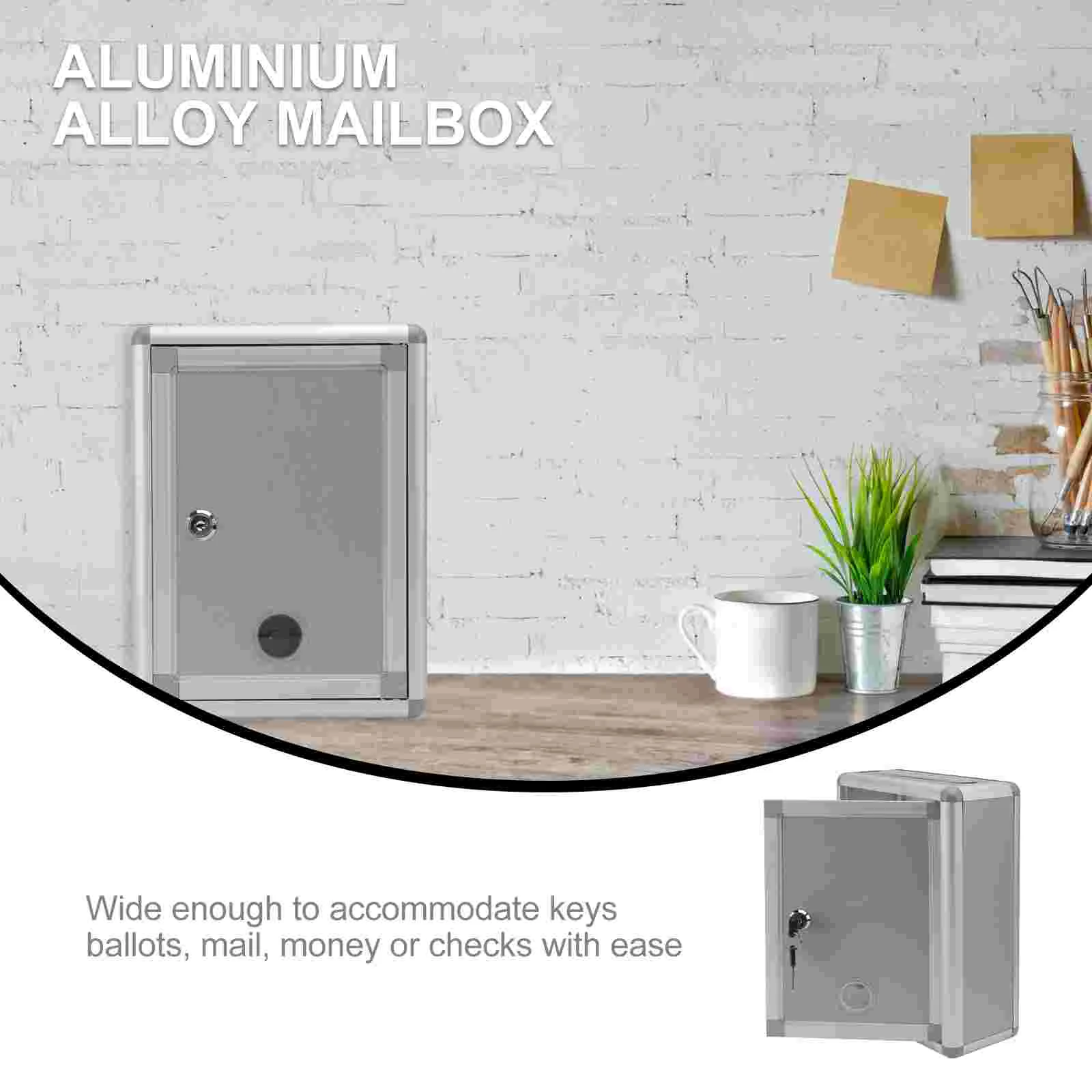 Небольшая коробка для предложений Почтовый ящик с замком Настенный Коробка из