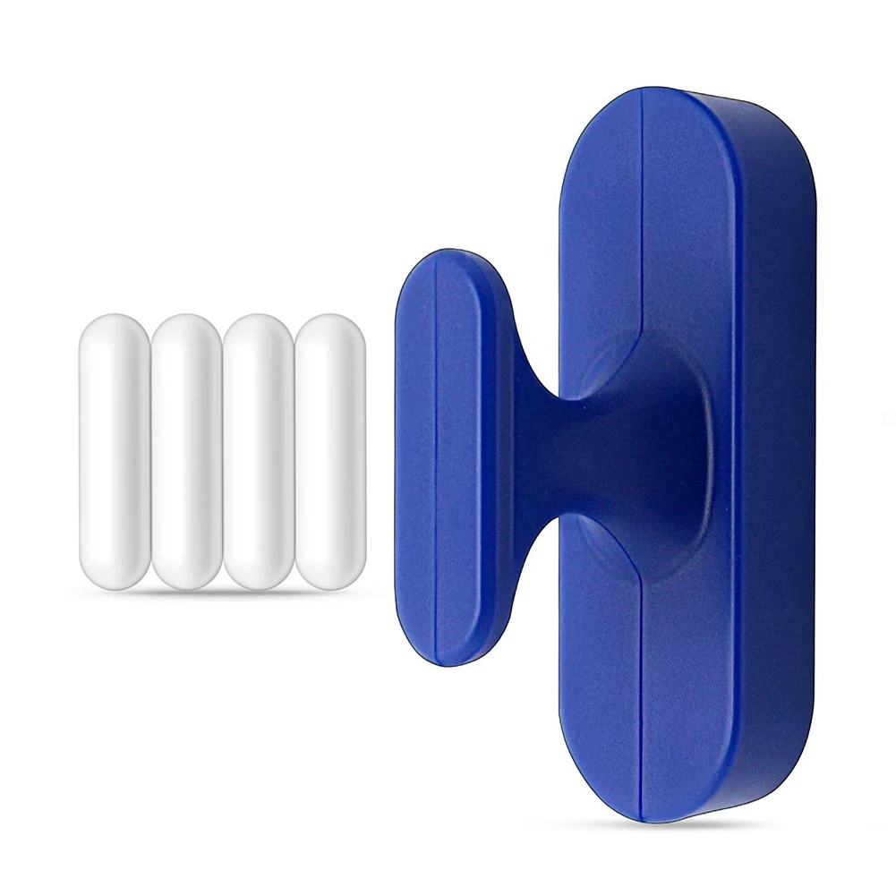 4 шт. 30 мм (1 8 дюйма) магнитная мешалка из ПТФЭ лабораторный стержень + синяя