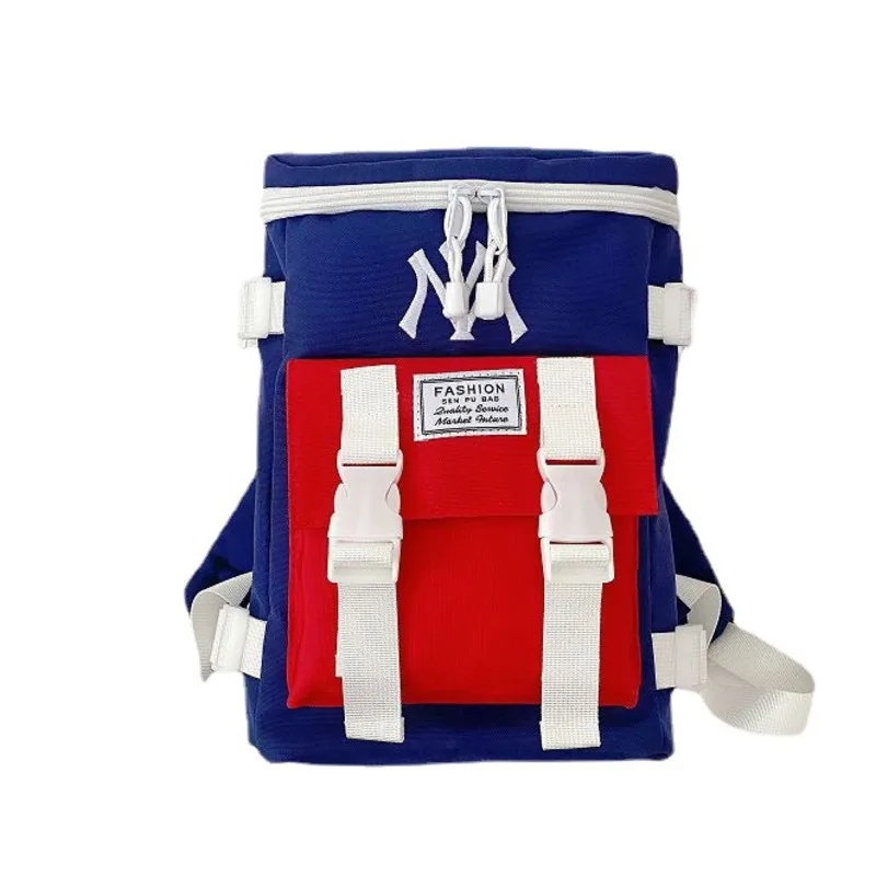 Children Kids Backpacks Primary School Student Bags For Boy And Girl Canvas Lightweight Neutral Fashion Travel Bag For An Outing