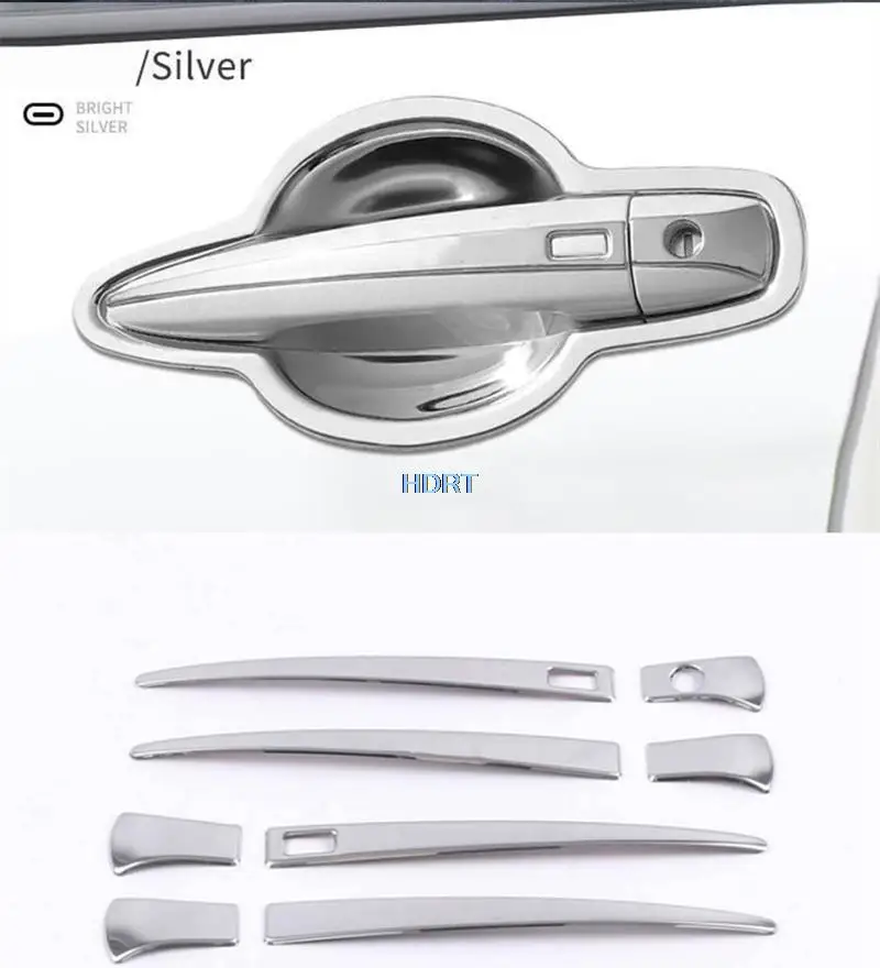 Для Nissan Altima Teana 2019 2020 углеродное волокно ABS Хромированная дверная ручка Чаша
