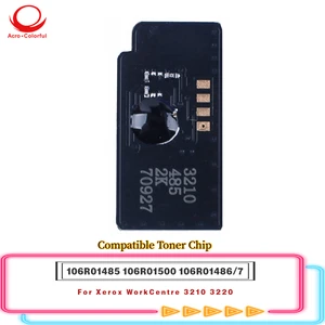 5 Piece Compatible 106R01485 106R01486 106R01487 106R01500 Toner Reset Chip For Xerox WorkCentre 3210 3220 Laser Printer