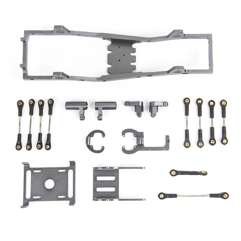 RC Car CNC Metal Body Chassis Frame Beam Kit For XIAOMI Suzuki Jimny 1/16 RC Car Upgrade Parts