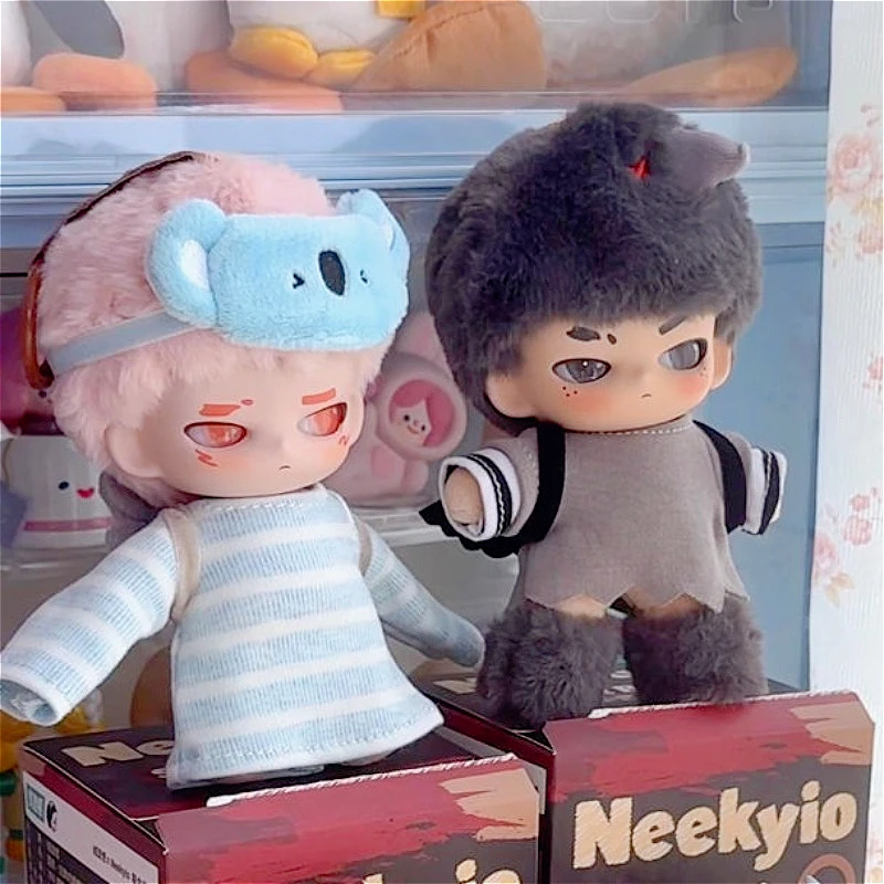 Фото Neekyio Silent Beasts Series Blind Box SJD Mystery Trendy Toy Cute Plush Pendant Surprise Girl Action Figure Doll Ornament Gift №3