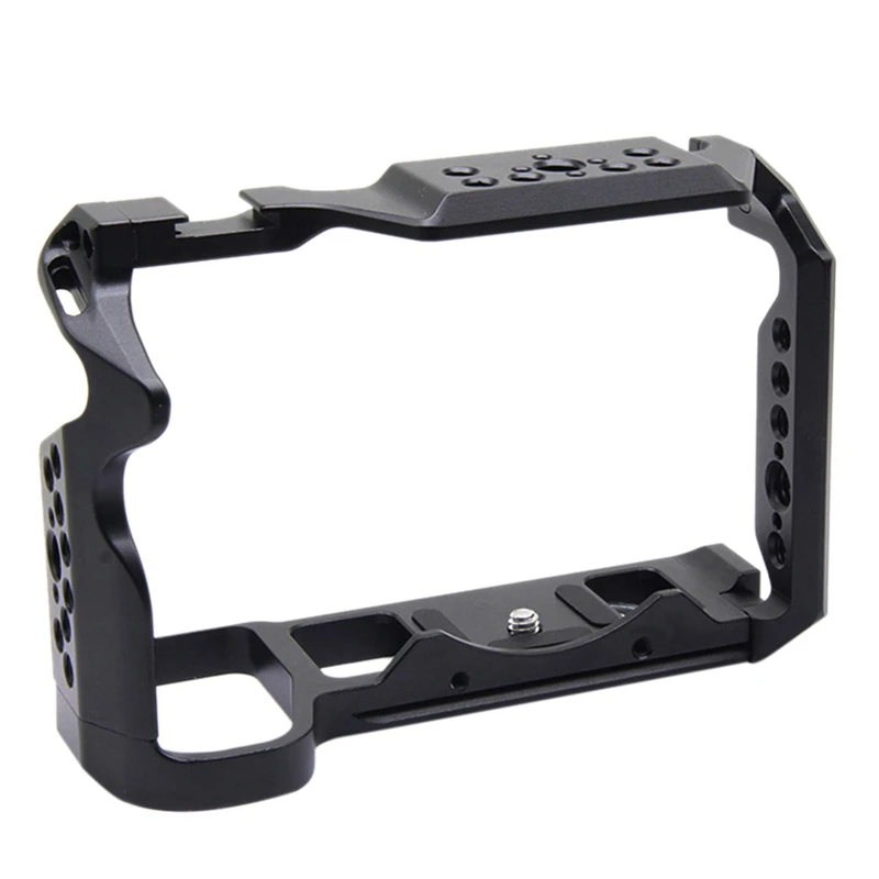 

DSLR Cage for Panasonic S5 Camera Cage Cover with 1/4 Threads Holes Camera Protection Stabilizer Bracket