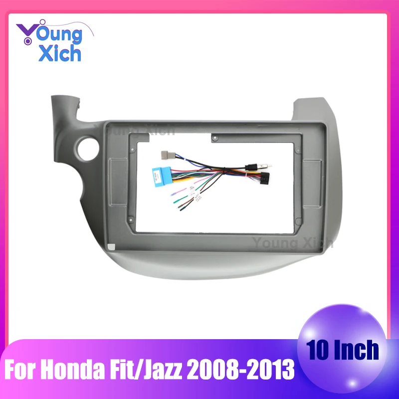 

Для Honda CIVIC 2008-2013 10,1 дюймов Автомобильная панель приборной панели стерео двойной Din Dvd рамка Монтажная панель приборной панели