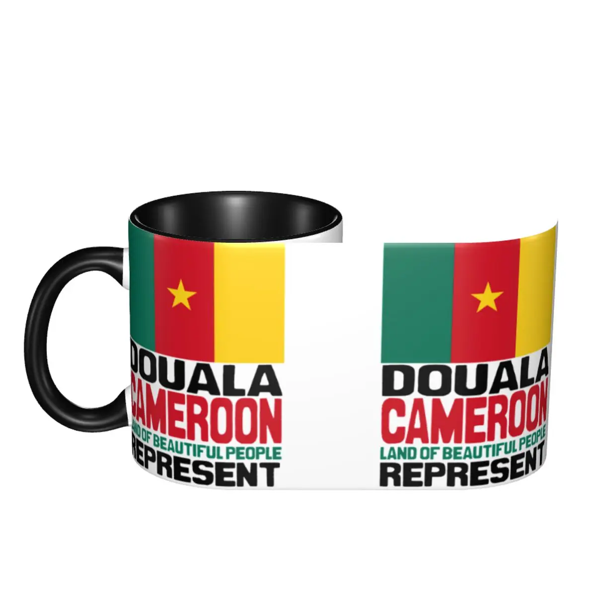 

Douala Cameroon, Represent Long Top Quality Cups Mugs Print Mugs R330 Sarcastic tea cups