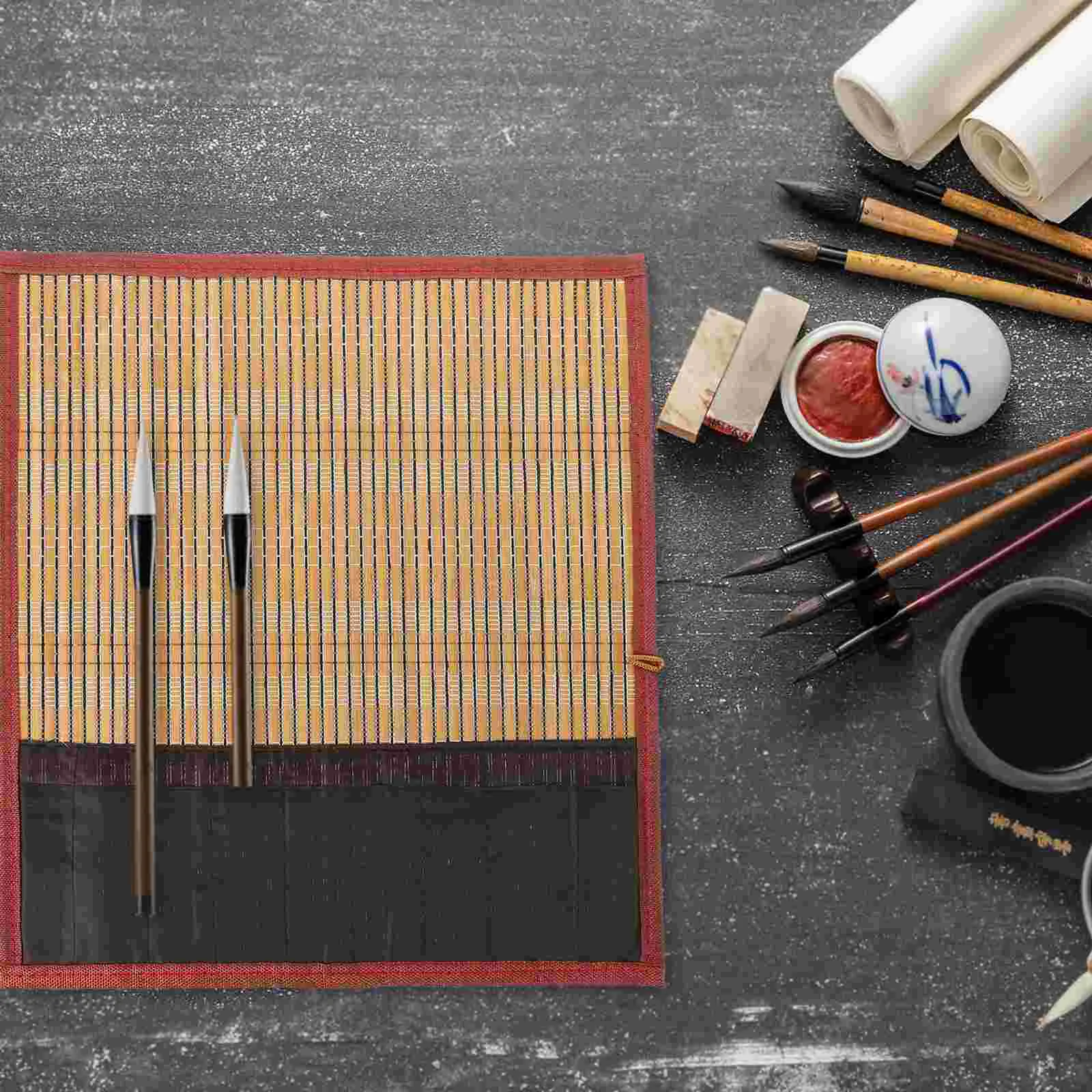 

Drawing Pencils Pouch Storage Bag Organizers Stationery Bags Handmade Bookmarks Wrap