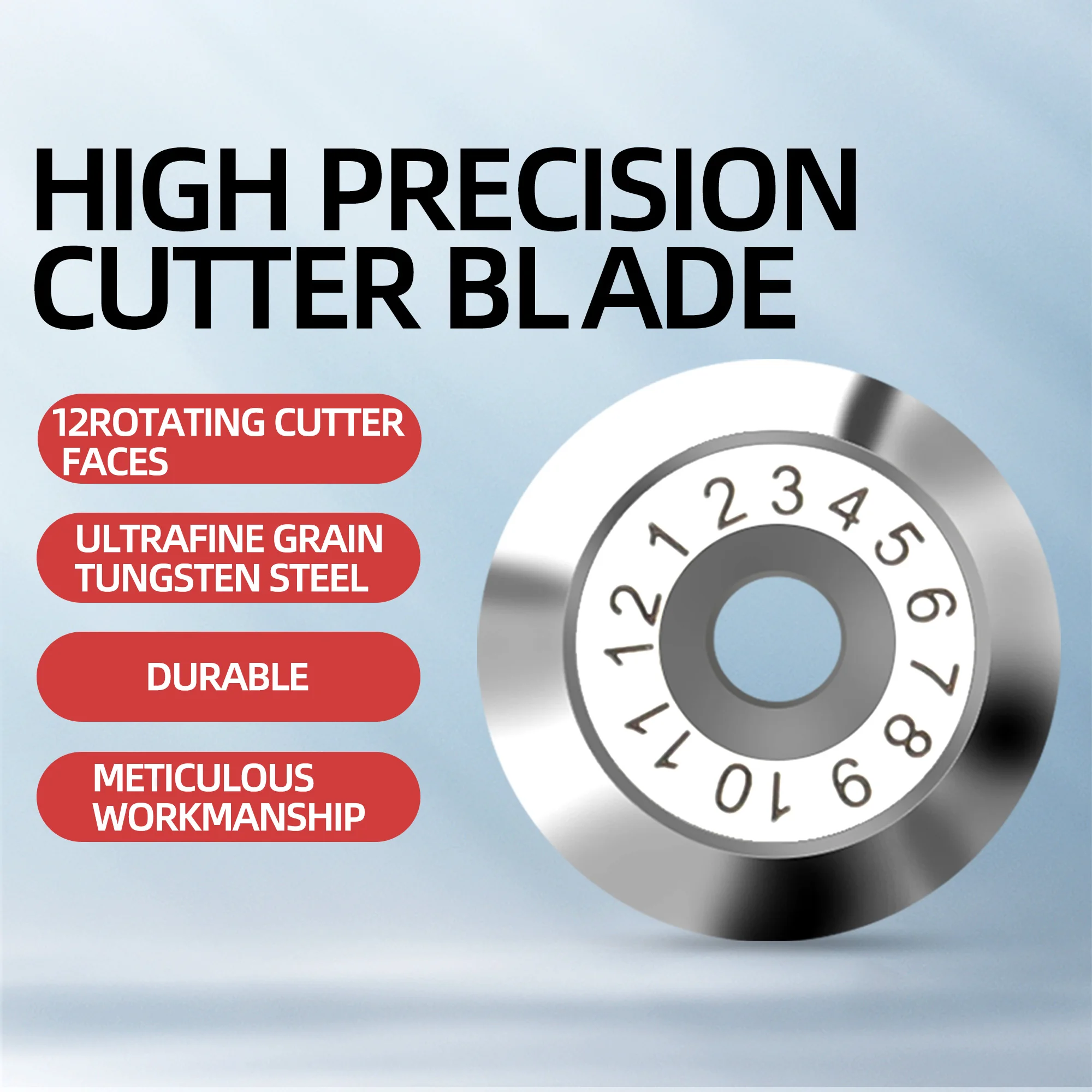 KELUSHI Free Shipping FC-6S Optical Fiber cutting blade/ Fiber Cleaver Blade/Cutting Wheel High Precision 12 surface