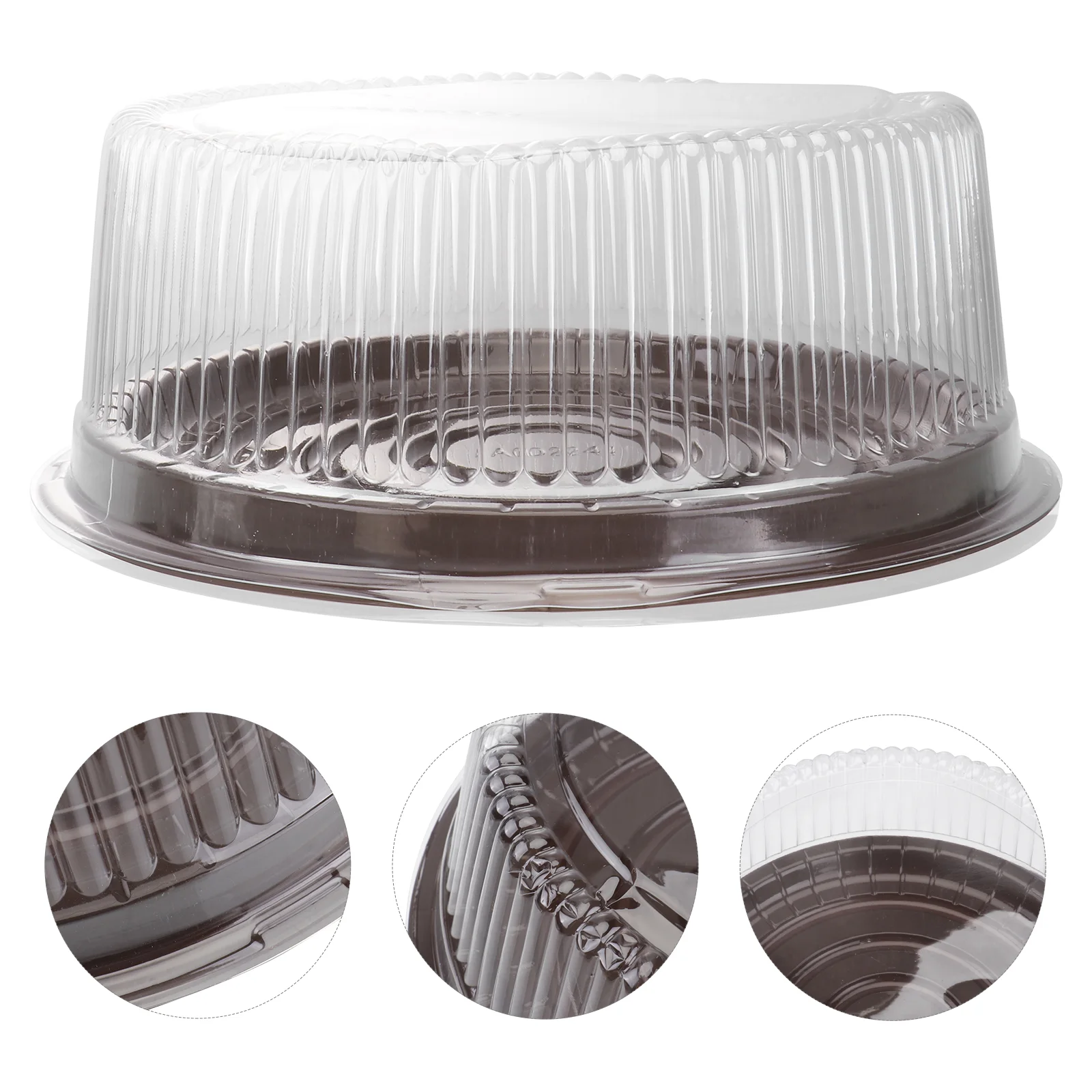 

Cake Box Boxes Cupcakecontainer Clear Mini Containers Dome Muffin Holder Carrier Gift Round Packaging Bakery Dessertmooncake