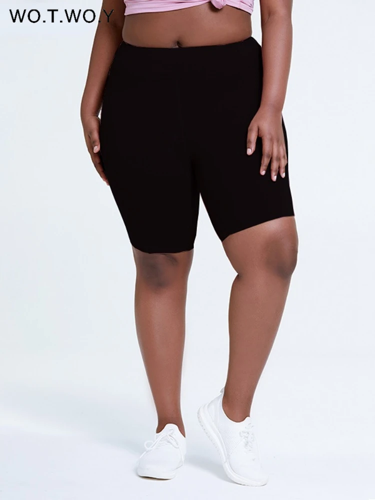 

Женские шорты с эластичной талией Wo. T. W o.y, эластичные быстросохнущие обтягивающие бесшовные леггинсы для фитнеса