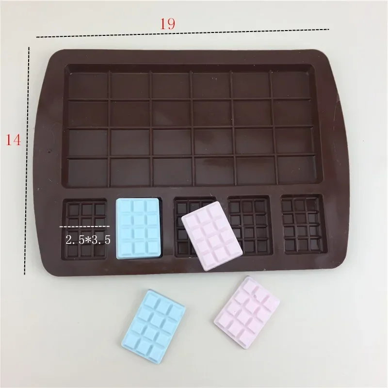 Новая силиконовая форма для шоколада кирпичи инструменты выпечки антипригарная