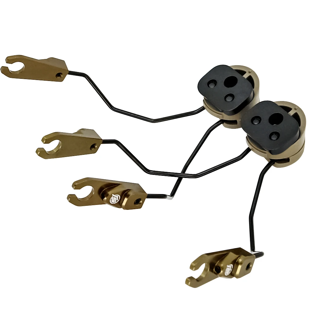 HEARING TACTICAL Tactical Helmet Mount Sordin Headphone Accessories ARC Helmet Rail Adapter for MSA Sordin Tactical Headphones