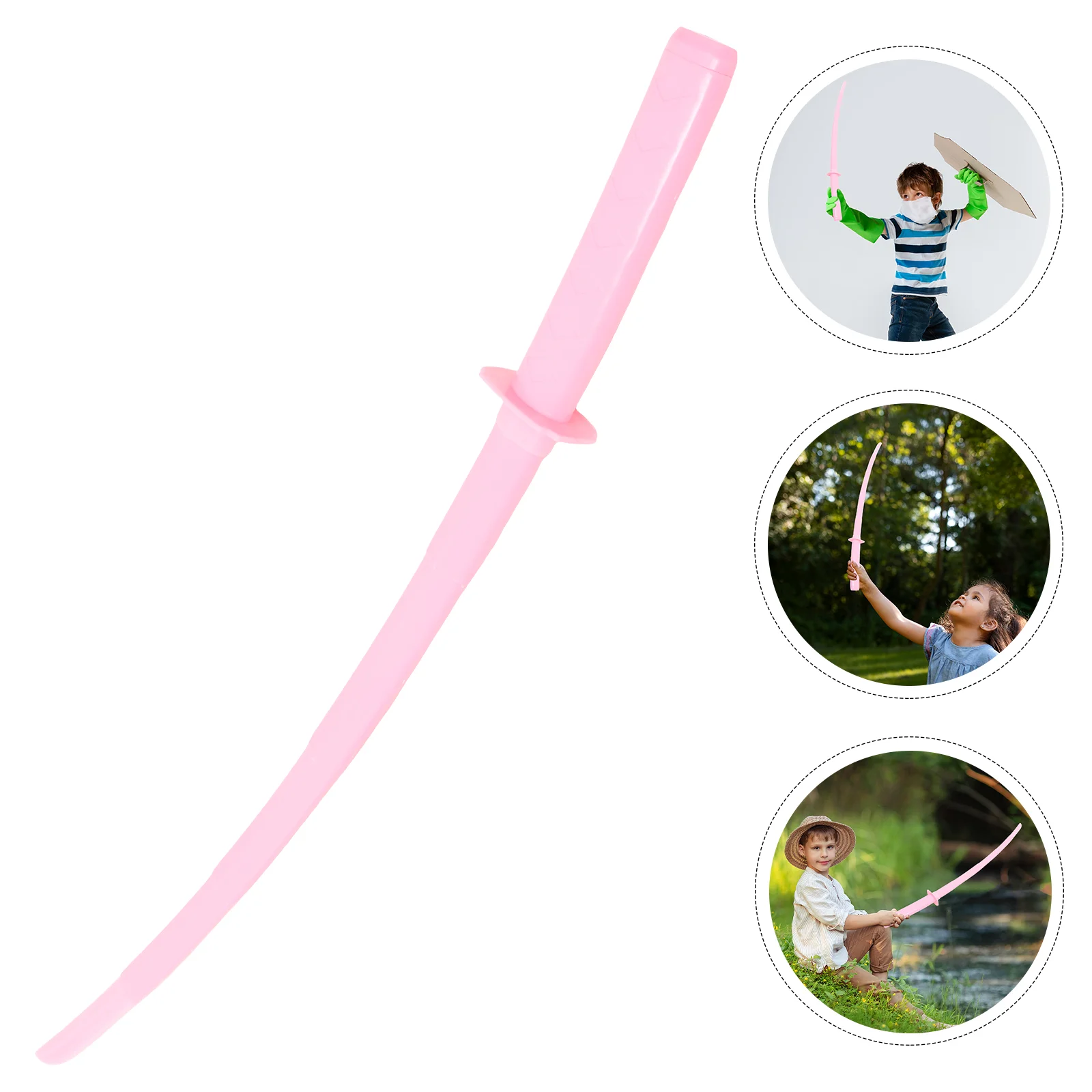 

Retractable Exercise Fencing Performance Prop Kids Toys Training Swords Cosplay Halloween