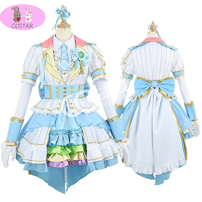 

BangDream Hina Hikawa Cosplay Costume Anime Dresses lolita halloween women party daily wear