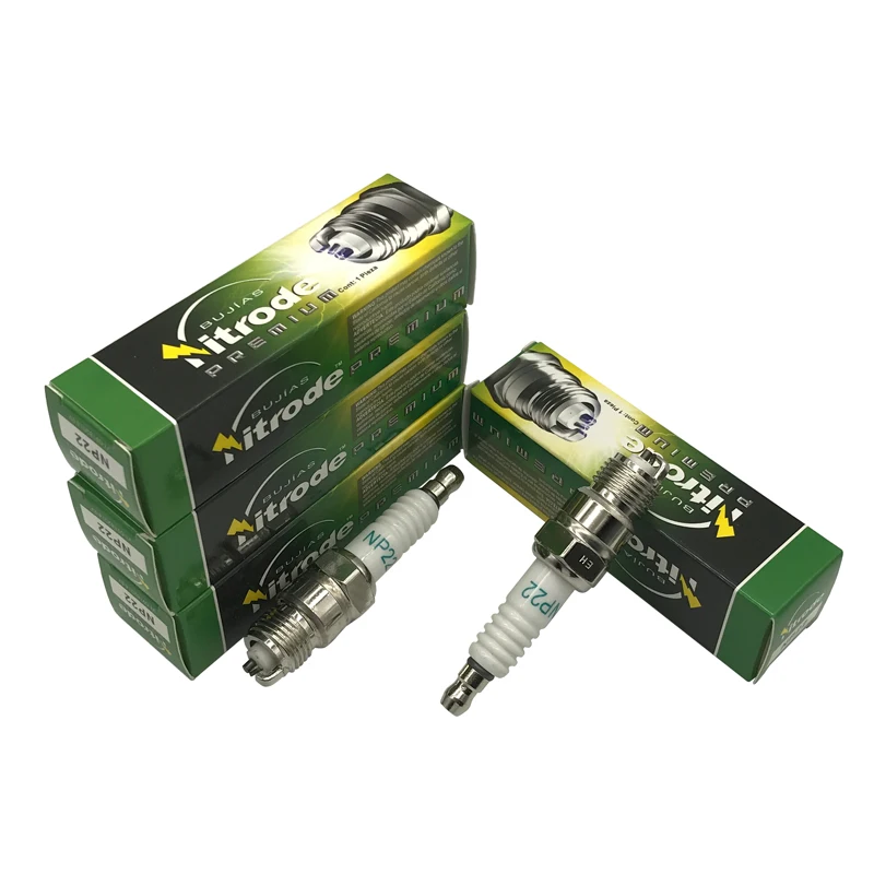 4 шт. переключатель C двойным Свеча зажигания NP22 для R41TS H6BC F15YC BL11Y RV12YC 067600-9711 ITF20 FT85P