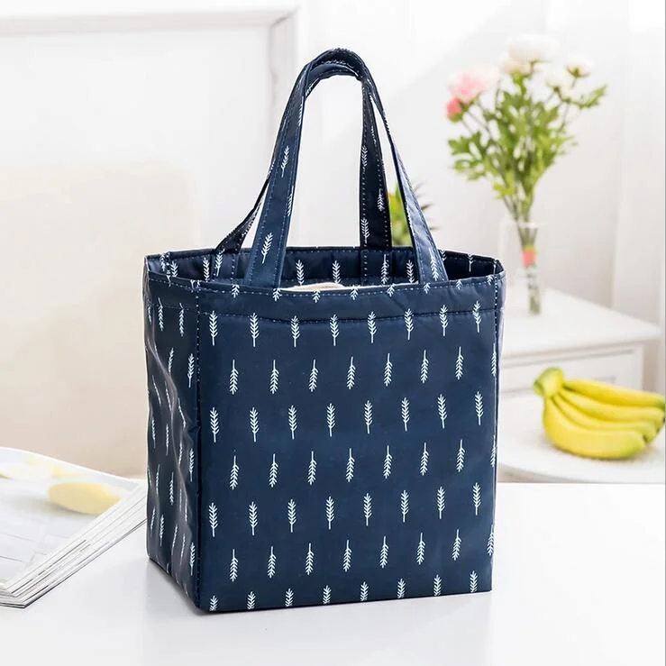 

New Fresh Insulation Cold Bales Thermal Oxford Lunch Bag Waterproof Convenient Leisure Bag Cute Cuctas Tote 1PC