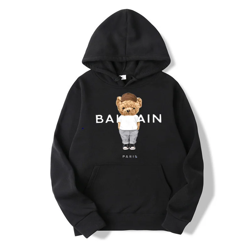 

Hooded Sweatshirt for Men Streetwear Hoodie For Men Cotton Sweatshirts Basic Pullover Streetwear Men's Hoodie Sweatshirt