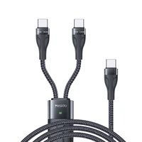 pd 100w 2 in 1 multi charging cable multiple charge cord usb c to phone usb c connector fast charging cord