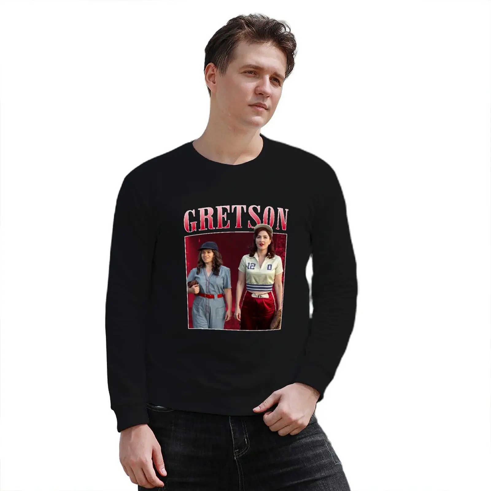 Carson Shaw &amp Greta Gill (Gretson) Лига их собственный пуловер с капюшоном уличная мужская