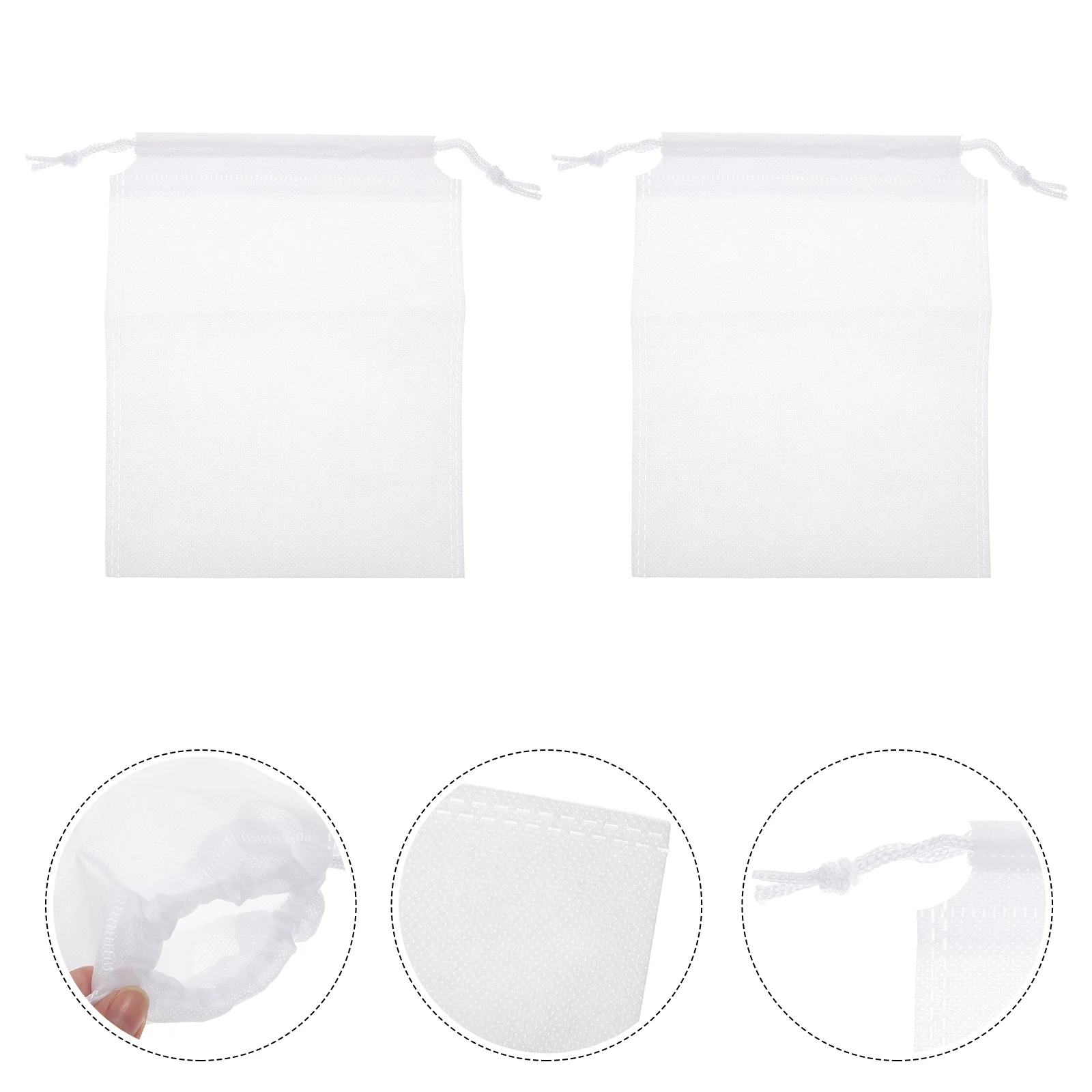

10 Pcs Bait Mesh Net Fishing Bait Mesh Bag Bait Bag Mesh Bag Drawstring Bag Fishing Bait Bag Bait Storage Bag