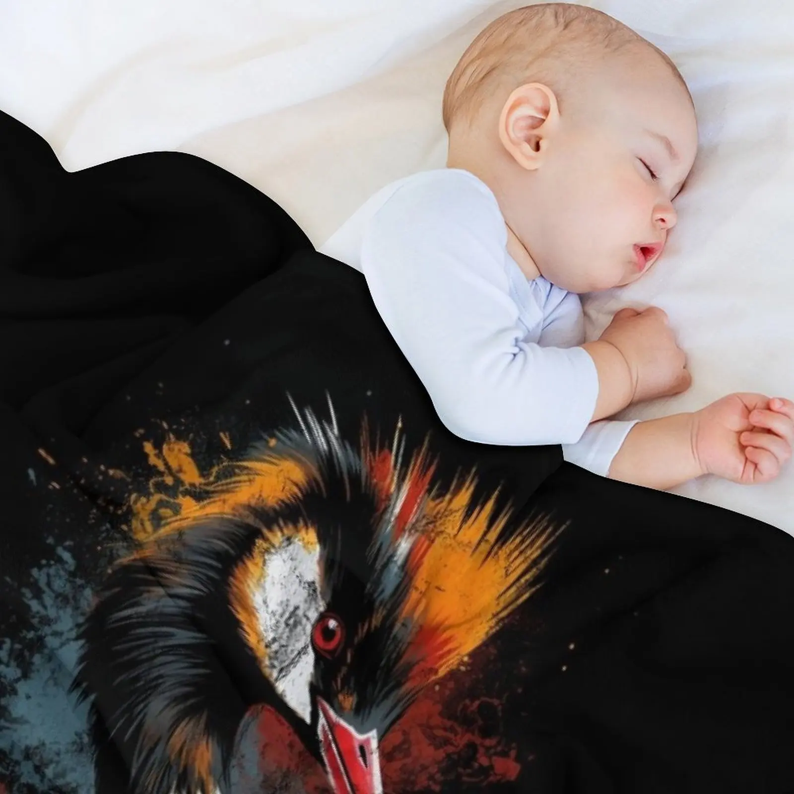 Одеяло из Новой Зеландии птица века 2023 г. большое постельное белье для младенцев