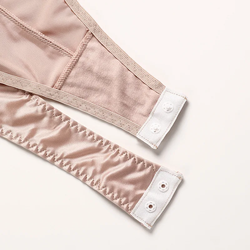 AMYQSL Sexy Lace Lingerie Set female Erotic Deep V Jumpsuit Ice Silk Quick Dry Polygathering Beauty Back Shapewear