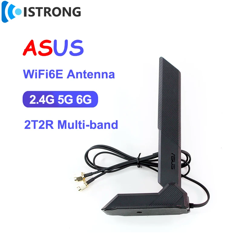 Оригинальная WiFi 6e антенна ASUS 2T2R 2,4G/5G/6G для ROG B660 H670 M13H Z690 материнская плата поддержка GIGABYTE MSI ASRock сетевая карта