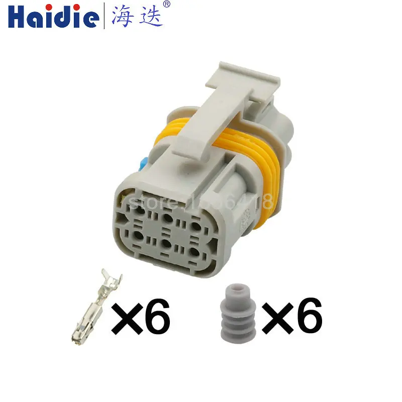 

1 Set 6 Pins automotive connector 18733.000.001