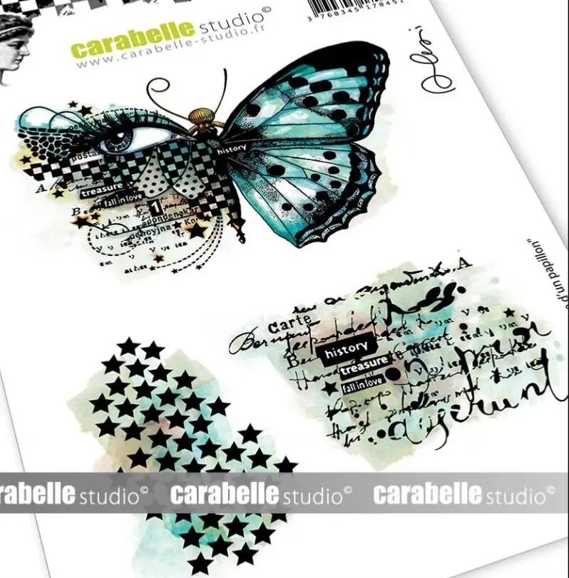 

Butterfly Eyes Stamps For Diy Scrapbooking Crafts Maker Photo Album Template Handmade Decoration 2022 New