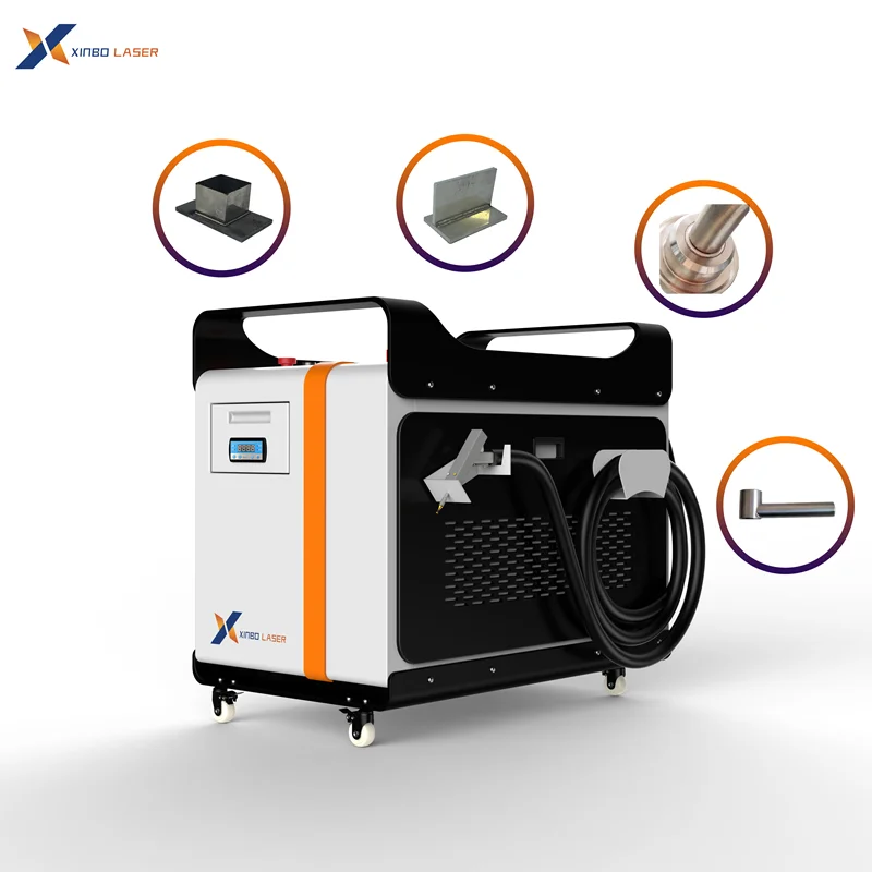 4 в 1 сварка 1500W2000W3000W Лазерная чистка и удаление ржавчины Цена Hine