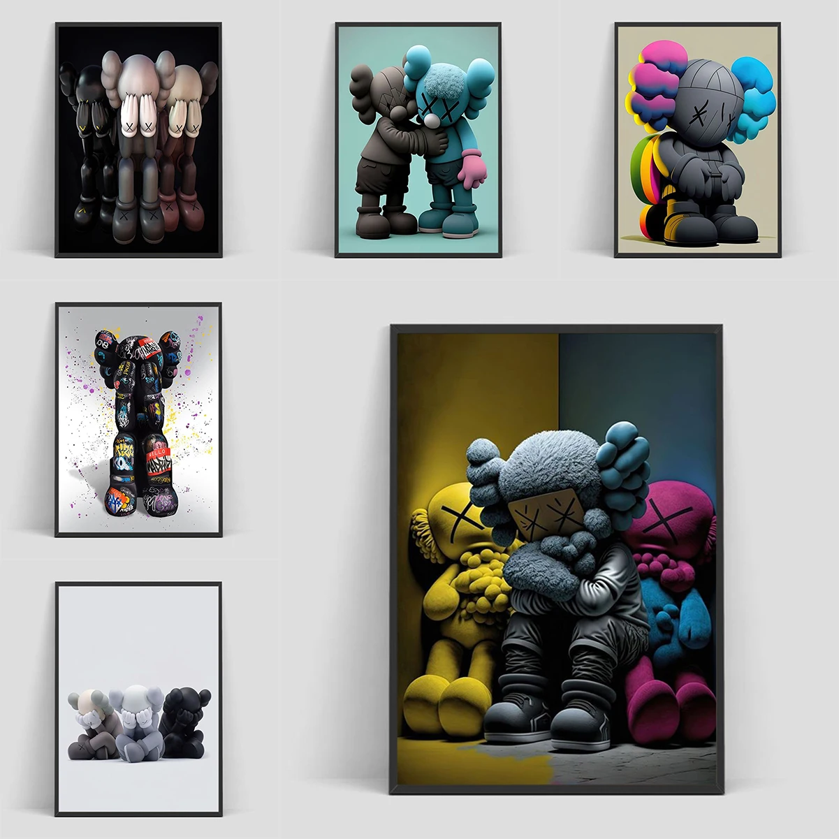 Для украшения дома K-kaw-art статуя плакат декоративные принты настенная живопись