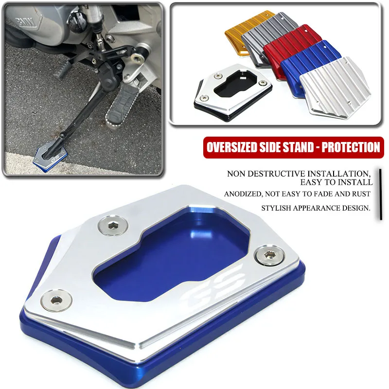 Выдвижная подставка для мотоцикла увеличивающая боковая удлинитель BMW R1200GS LC R1250GS