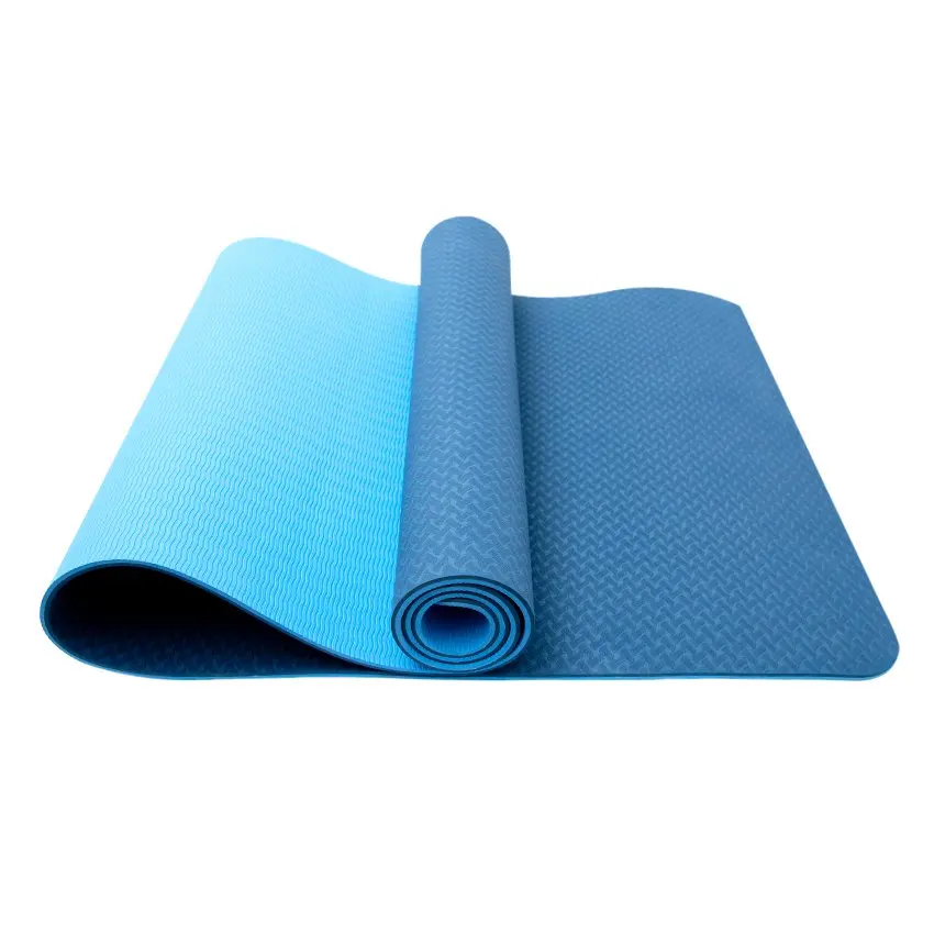 

Extra Thick Yoga Mat 24"x72"x0.24" Thickness 6mm -Eco Friendly Material- With High Density Anti-Tear Exercise Bolster