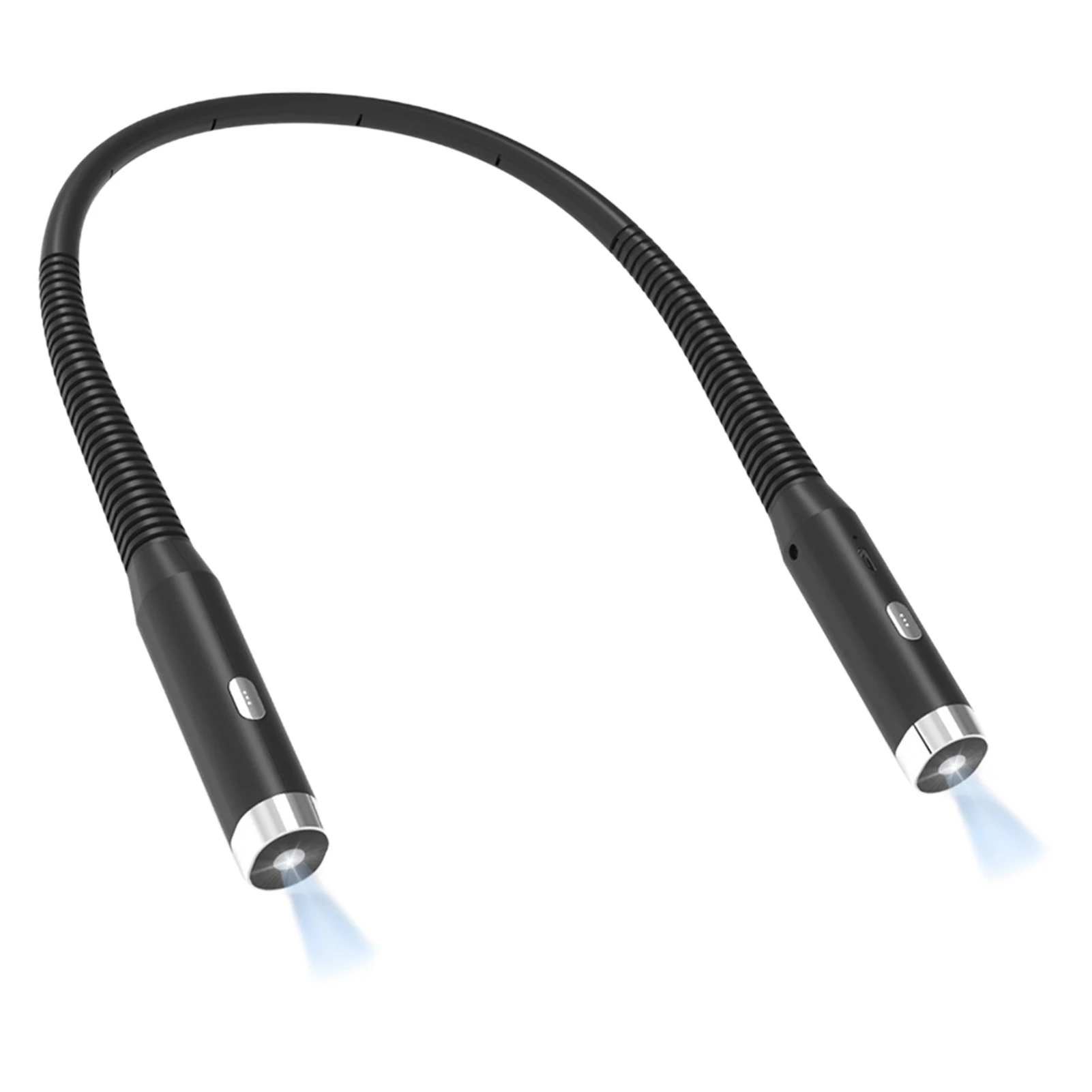 

Lightweight For Book Hanging Kids Adults 3 Colors Home School Portable Flexible 3 Brightness Levels In Bed Neck Reading Light