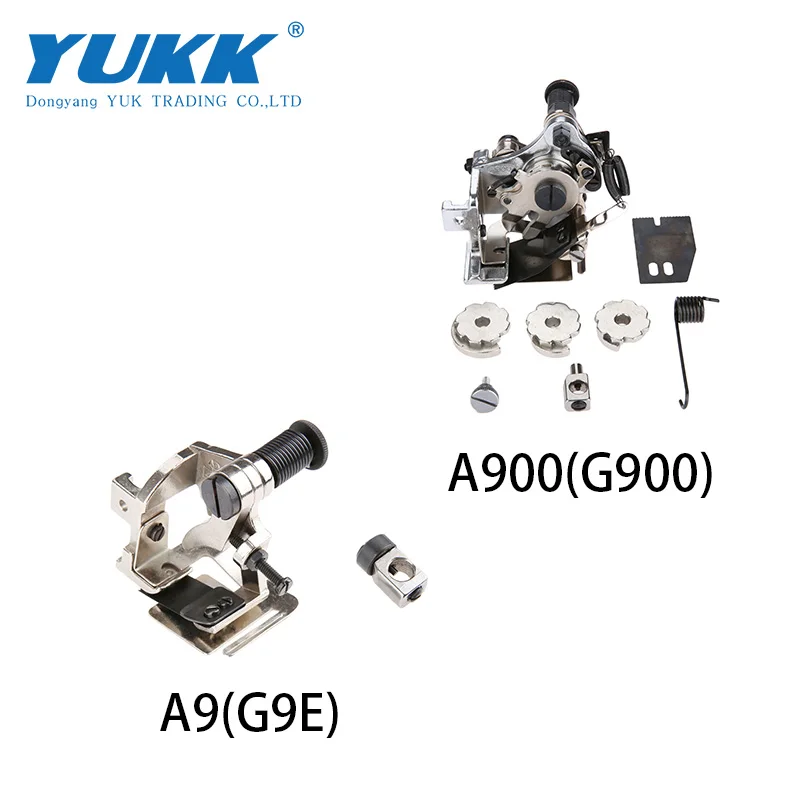 

1 Set Metal Ruffler Presser Attachment Foot Industrial Sewing Machine Spare Part Silver A900 (G900)/A9(G9E) 4 and 8 Stitch Cams