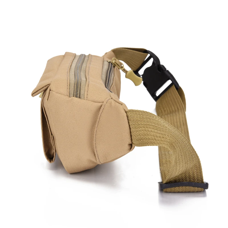 Cell Phone Fanny Pack Men Workplace Waterproof Thickened Wear-resistant Outdoor Cashier Wallet Oxford Cloth Belt Bag