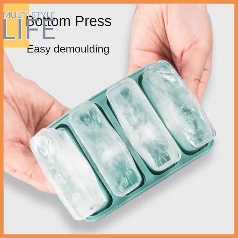 

Homemade Ice Lattice Pink/yellow/green/blue Ice Cream Mold With Cover Foldable Ice Maker Summer Party Supplies Hexagonal