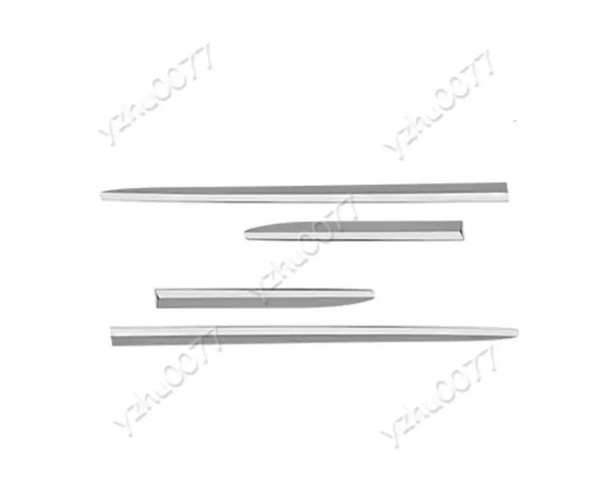 2020-2021 для Ford Explorer хромированный корпус ABS боковая молдинговая крышка отделка 4 шт.