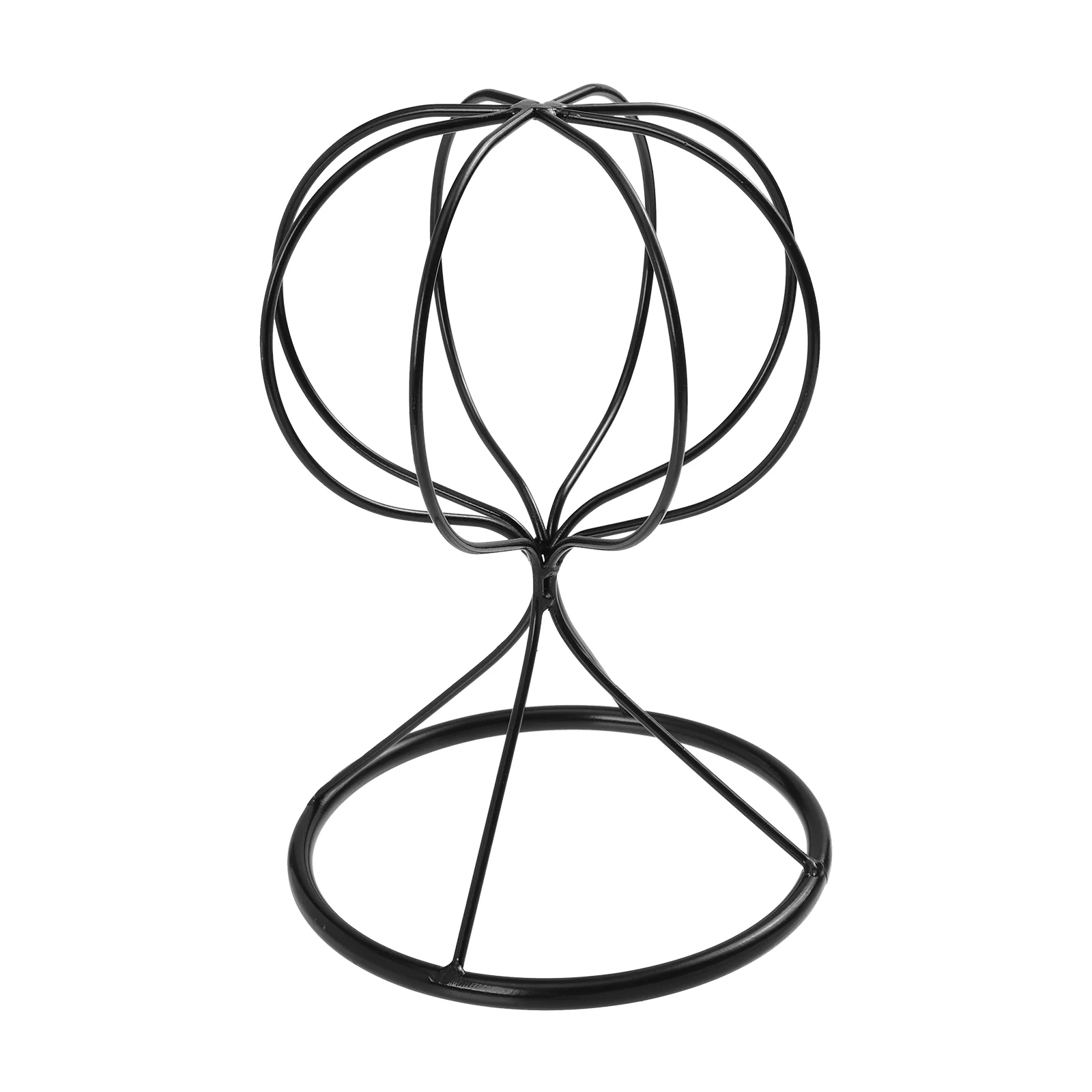 

Metal Wrought Iron Hat Rack Child Vanity Stool Cap Display Stand Shaping Holder