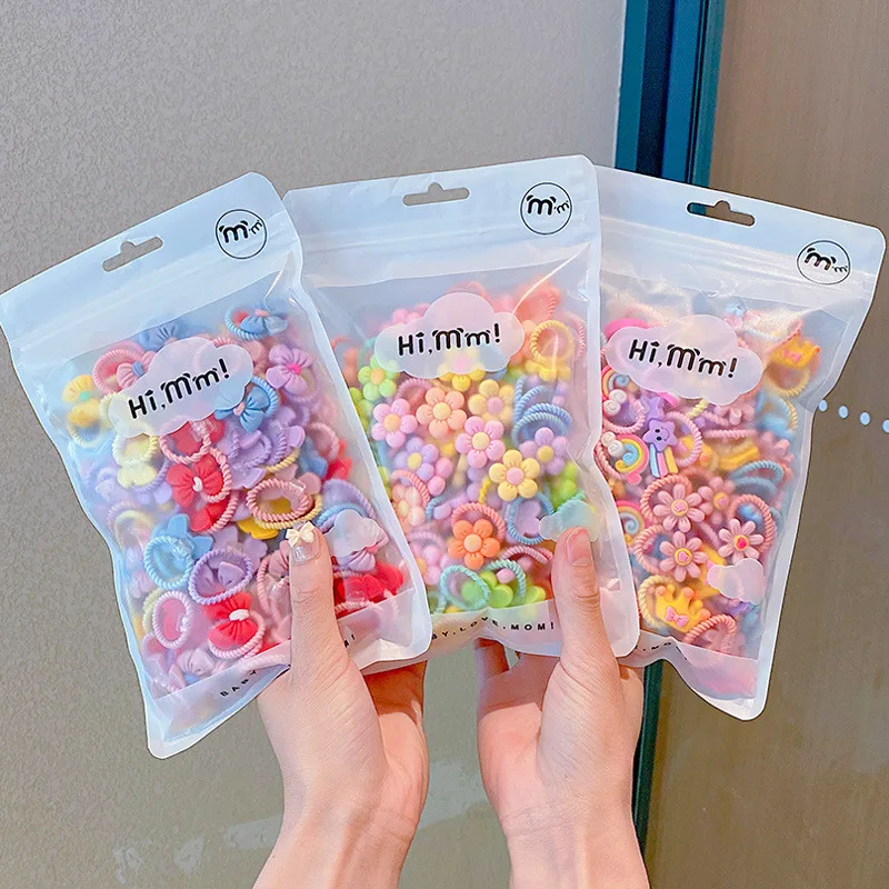 

10 шт./набор, эластичные резинки для волос