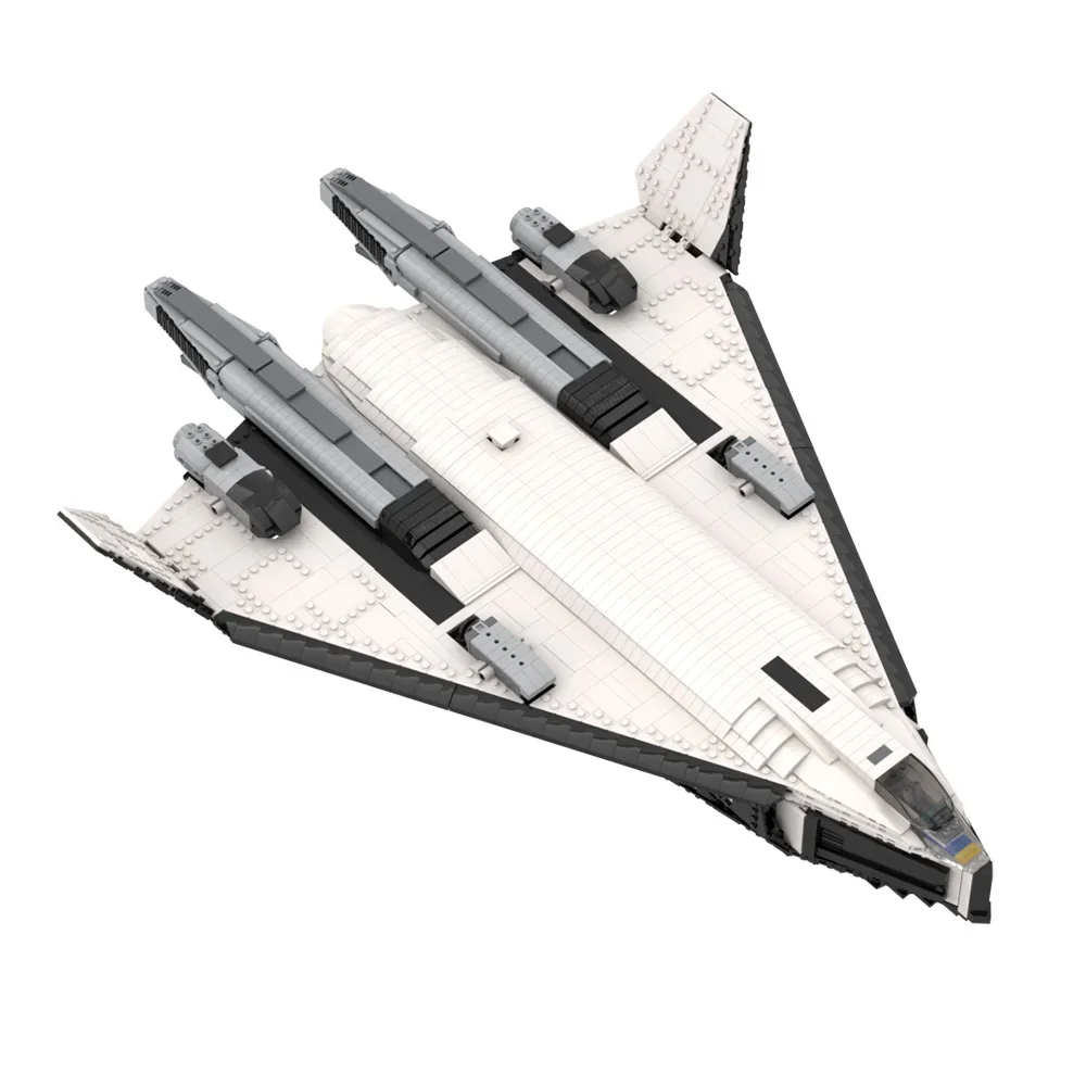 Gobricks MOC космический корабль бойцы Valkyries SSTO TAV 37B классные челноки строительные