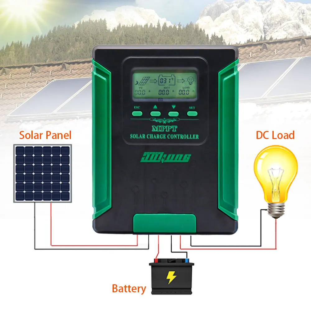 

Контроллер заряда солнечной батареи 60 А 30 А 40 А 50 А 12 В/24 В/36 В/48 В, автоматический контроллер, инструменты, зарядное устройство солнечной батареи PV для RV