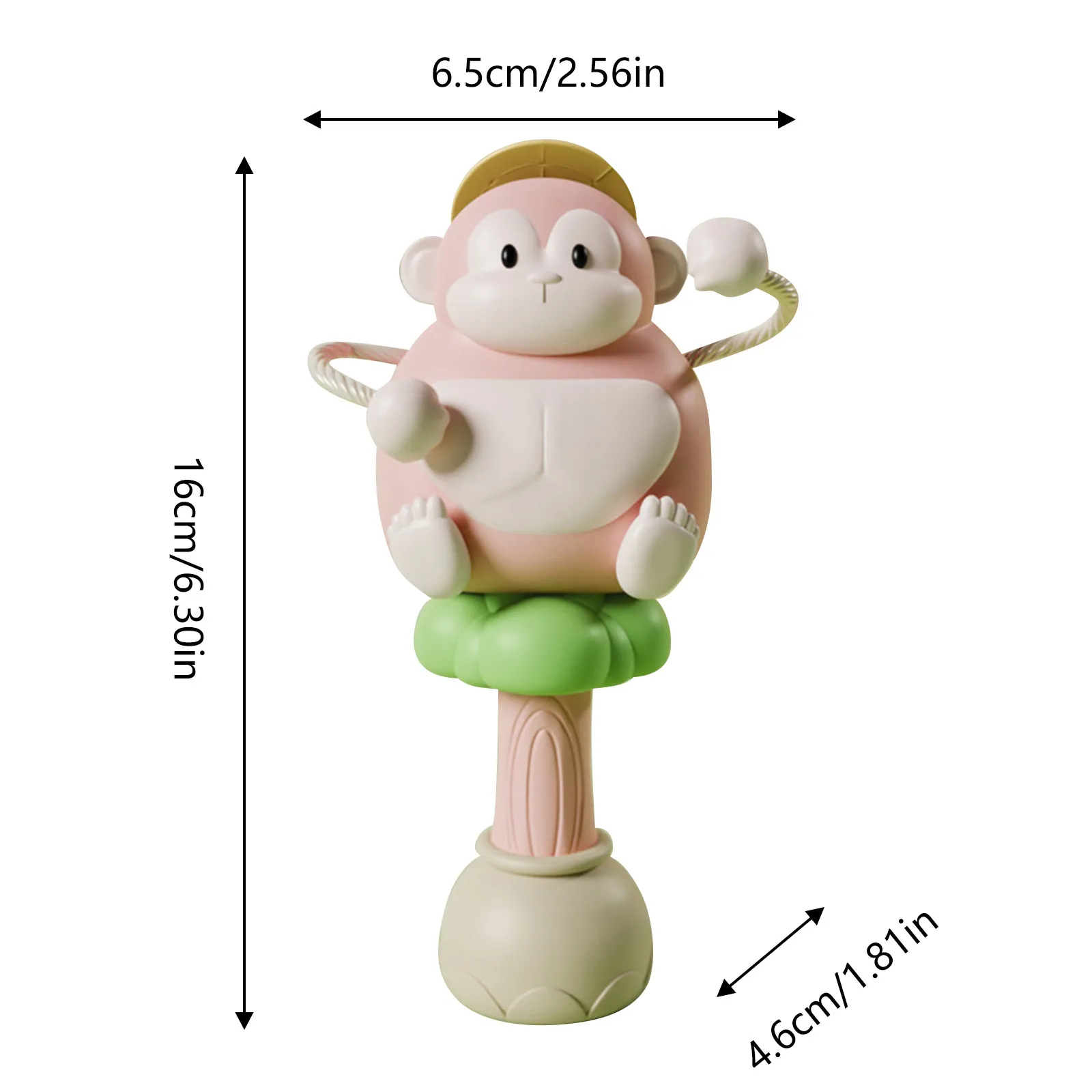 New Baby Toddler Toys Educational Toys Orangutan Rattle Rattle Baby Soothing Grip Chewable Cartoon Teether Rattle Toy juguetes