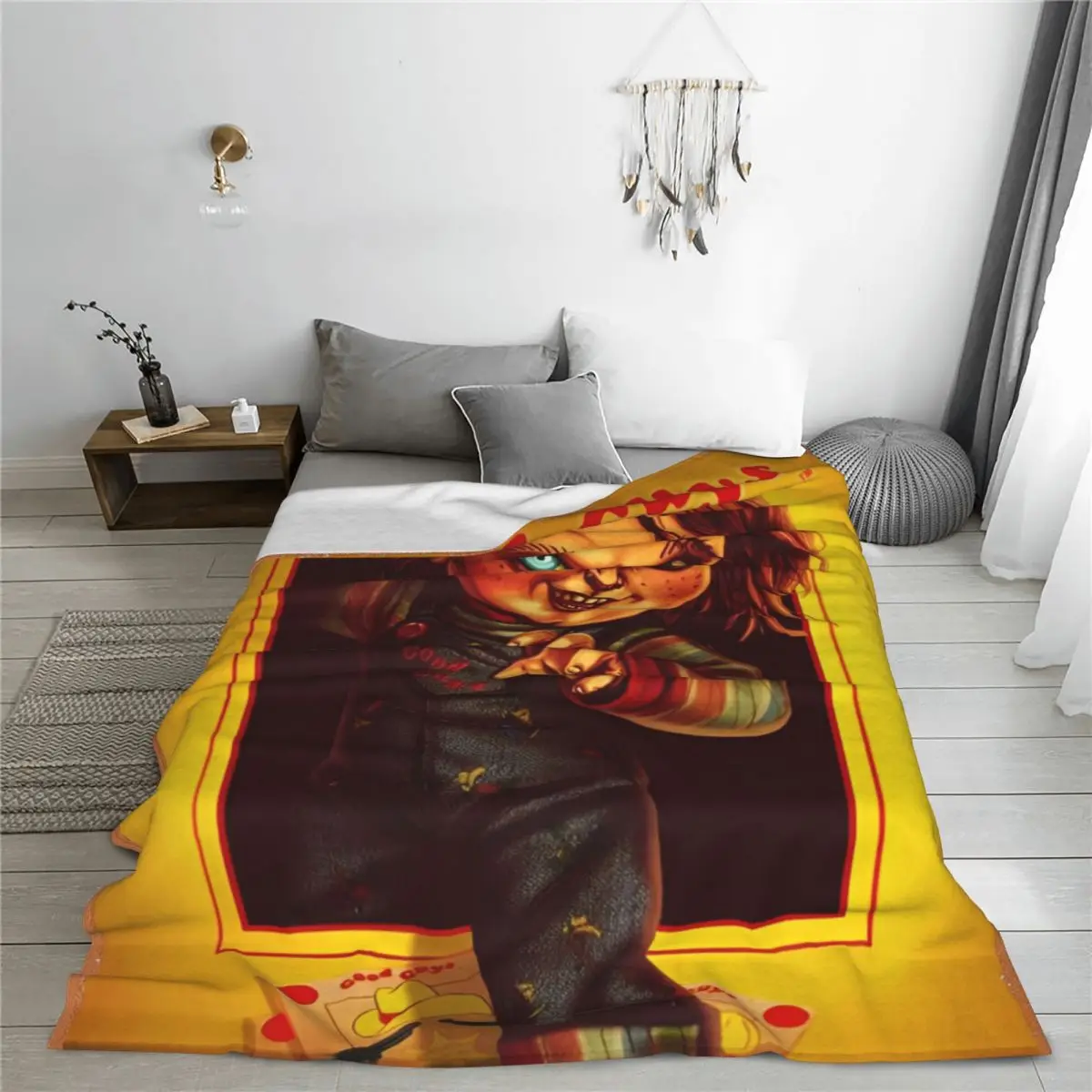 Детское фланелевое одеяло из фильма ужасы 200x150 см