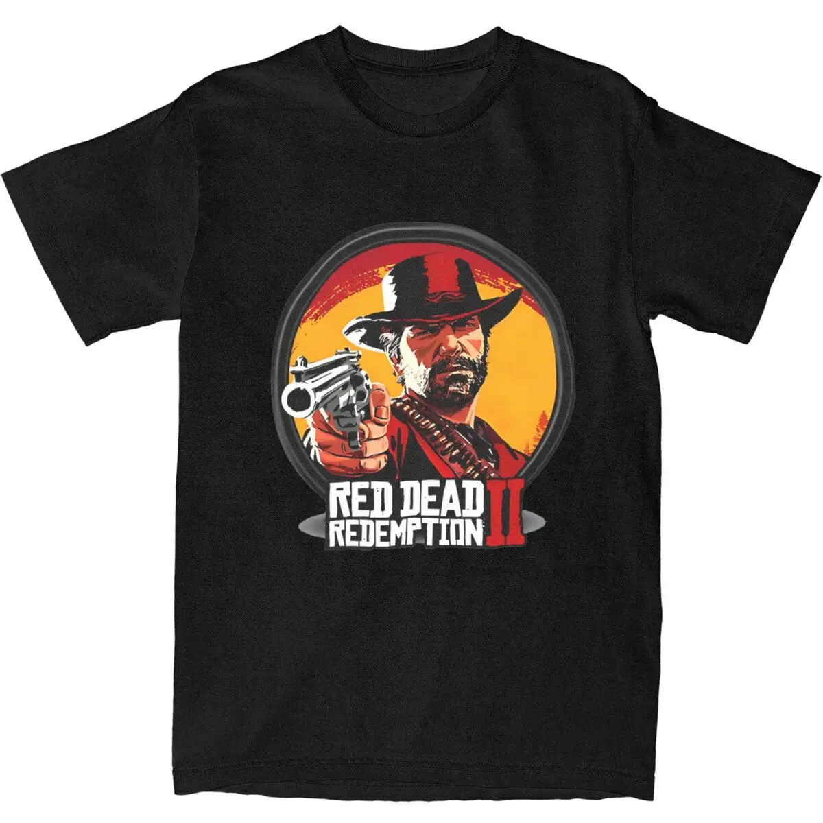 Футболка Red Dead мужская футболка Arthur Morgan Y2K забавные футболки из чистого хлопка